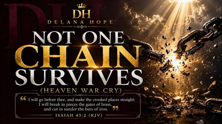 Delana Hope - Not One Chain Survives (Heaven's War Cry)