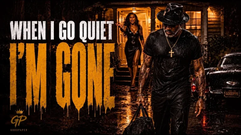 Goodpaper - When I Go Quiet, I'm Already Gone